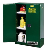 BASCO Justrite® Pesticide Storage Cabinets 2 Door Manual