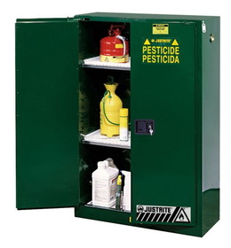 BASCO Justrite&#174; Pesticide Storage Cabinets 2 Door Manual