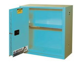 BASCO Justrite ® Corrosive Safety Cabinet Steel Sliding Self Close Doors