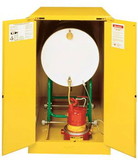BASCO Justrite® Safety Cabinet Horizontal Drum Storage 2 Door Manual