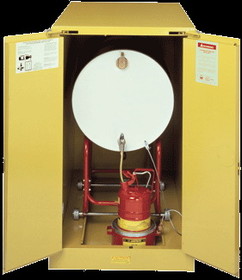 BASCO Justrite&#174; Safety Cabinet Horizontal Drum Storage 2 Door Self Closing