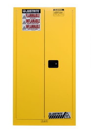 BASCO Justrite&#174; Safety Cabinets Vertical Drum Storage 2 Door Manual