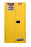 BASCO Justrite® Safety Cabinets Vertical Drum Storage 2 Door Self Closing