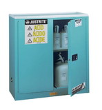 BASCO Justrite ® Steel Corrosive Safety Cabinet Standard 2 Door Manual