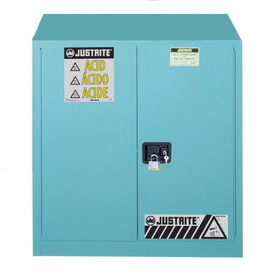 BASCO Justrite&#174; Corrosive Safety Cabinet Steel Standard 2 Door Self Closing