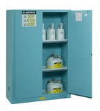 BASCO Justrite® Corrosive Safety Cabinet Steel Standard 2 Door Manual