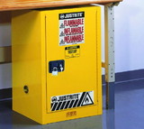 BASCO Justrite® Compac Safety Cabinet 1 Door Self Closing