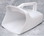 BASCO 64 ounce Polycarbonate Scoop - White, Price/each