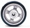 BASCO 4 Wheel Fiber Drum Truck With Brakes - Aluminum Frame - Solid Rubber Wheels, Price/each