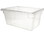 BASCO 2 Gallon Food Box - Rubbermaid&#174; Clear Polycarbonate, Price/each
