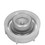 BASCO White Industrial Plastic Screw Cap with Flexspout&#174; - 70mm, Price/each