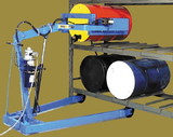 BASCO MORSE® Omni-Lift Drum Racker - Electric Lift/Manual Tilt