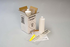 BASCO Hazmat 4G Packaging - 1 HDPE Quart Cylinder Bottle