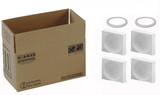 BASCO 4G-2Q-P HAZMAT Packaging - 4G Box for Two 1 Quart Paint Cans - Foam