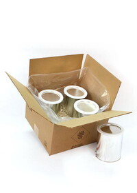BASCO Air Shipper Hazardous Packaging Kit - 4G Box - Metal Paint Cans