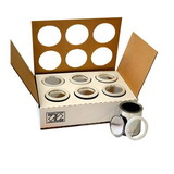 BASCO Hazmat Packaging - 4G Box - Holds Six 1 Pint Cans