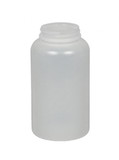 BASCO 16 oz Natural HDPE Wide Mouth Bottle