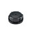 BASCO Black Tamper Evident Plastic Screw Cap - 50mm, Price/each
