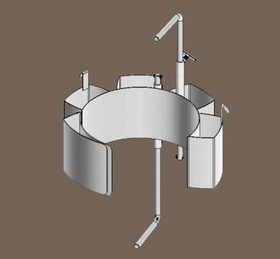 BASCO MORSE&#174; Karrier Diameter Adapter - Stainless Steel