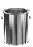 BASCO 1 Gallon Unlined Steel Metal Paint Can - With Ears