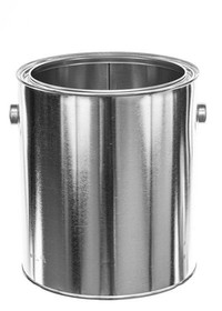 BASCO 1 Gallon Unlined Steel Metal Paint Can - With Ears