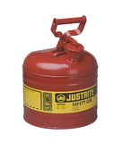 BASCO Justrite® Type I Premium Coated Steel Safety Can 2 Gallon