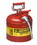 BASCO Justrite &#174; Accuflow 2 Gallon Type II Steel Safety Can, Price/each