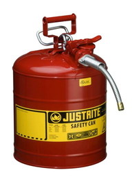 BASCO Justrite &#174; Accuflow 5 Gallon Type II Steel Safety Can 5 Gallon