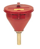 BASCO Justrite ® Safety Funnel with 6 Inch Flame Arrester