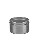 BASCO 6 oz Deep Round Tin Can