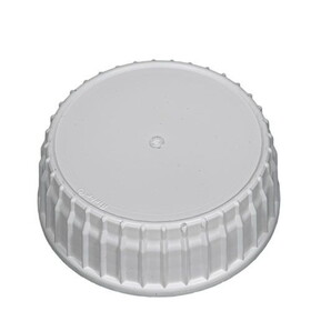 Basco BOT6975 63mm Plastic Screw Caps with Liners - White
