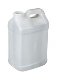 Basco BOT7011 2 ½ Gallon HDPE Plastic F-Style Bottle - Natural