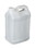 Basco BOT7011 2 &#189; Gallon HDPE Plastic F-Style Bottle - Natural, Price/each