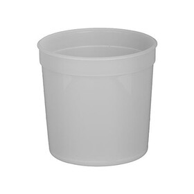 Basco BOT7121 32 oz Plastic Food Containers - Natural HDPE