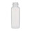 BASCO 16 oz Tall Square Plastic Bottle - 38mm, Natural, Price/each