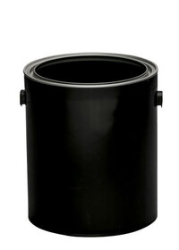 Basco CAN7234 Hybrid Plastic Paint Can - One Gallon, Black