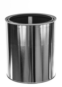 Basco CAN7247-CN 1 Gallon Metal Paint Cans - No Ears, Epoxy Lined