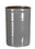 Basco CAN7261 6.5 Gallon Steel Pail, Open Head, Unlined, Gray, Price/each