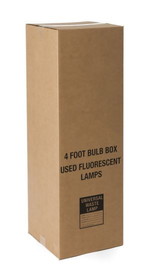 BASCO Fluorescent Lamp Recycling Box - 4 Foot