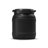 Curtec 15 Liter/4 Gallon Plastic CurTec UV Safe Drums - Black, UN Rated