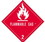 BASCO DL004 Flammable Gas - 2 - Class 2 Hazardous D.O.T. Labels, Price/Pack