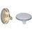 BASCO 2 Inch Round Head Aluminum Capseal White, Price/each