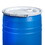 Basco DRU7164 30 Gallon Straight Sided Plastic Drum, Lever Lock, UN Rated, Fittings - Blue, Price/each