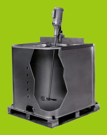 Basco DT3.1 Bulk Container Mixer - Standard With Clamp Mount - 1 HP Explosion Proof