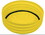 Basco ENV7169 Eagle 95 Gallon Overpack Plastic Drum Barrel Lid - Yellow, Price/each