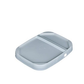 BASCO 1 Gallon Tall EZ Stor&#174; Plastic Container Hinged Lid