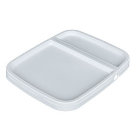 BASCO 4 and 5 Gallon EZ Stor&#174; Plastic Container Hinged Lid
