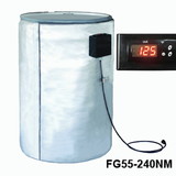 BASCO FG55-240NM BriskHeat ® Full Coverage Insulated Poly & Fiberglass Drum Heater - 240V