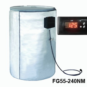 BASCO FG55-240NM BriskHeat &#174; Full Coverage Insulated Poly &amp; Fiberglass Drum Heater - 240V
