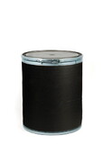 Basco FIB7096 12 Gallon Lok-Rim ® Fiber Drum, Open Head, UN Rated, Steel Cover, Black